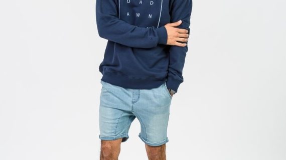 Surface Crew Sweat - Navy